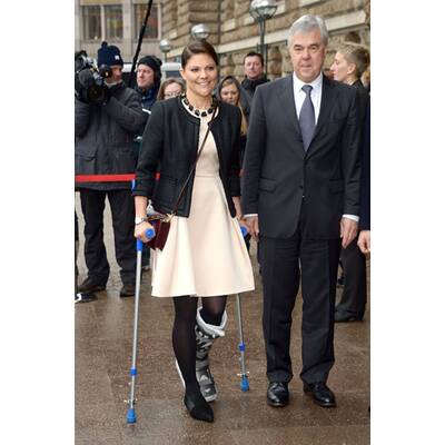 Prinzessin Victoria humpelt bei Deutschland-Besuch