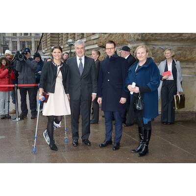 Prinzessin Victoria humpelt bei Deutschland-Besuch