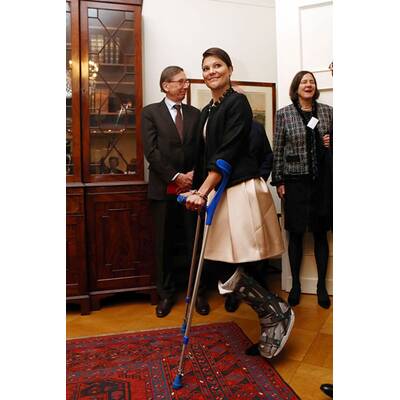 Prinzessin Victoria humpelt bei Deutschland-Besuch