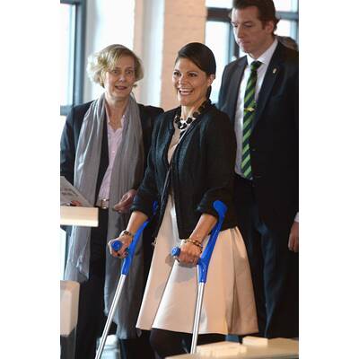 Prinzessin Victoria humpelt bei Deutschland-Besuch