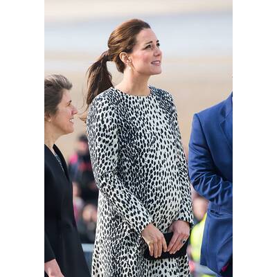 Herzogin Kate: Fleißig vor Babypause