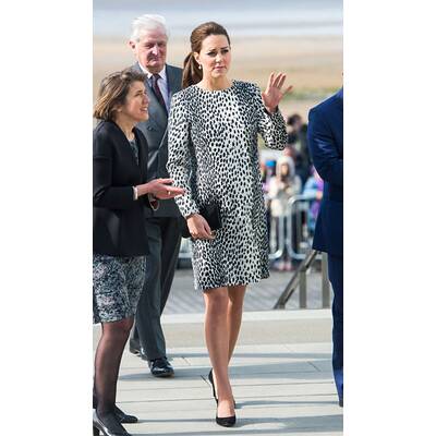 Herzogin Kate: Fleißig vor Babypause