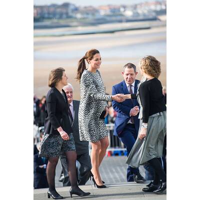 Herzogin Kate: Fleißig vor Babypause