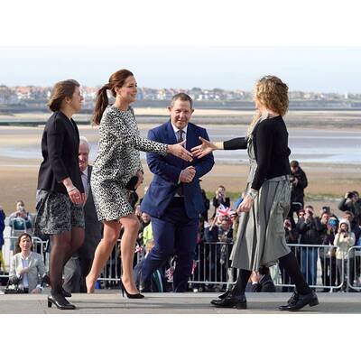 Herzogin Kate: Fleißig vor Babypause