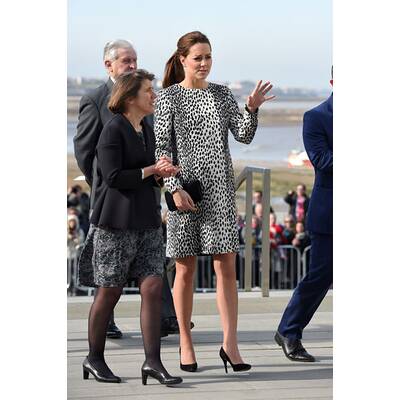 Herzogin Kate: Fleißig vor Babypause