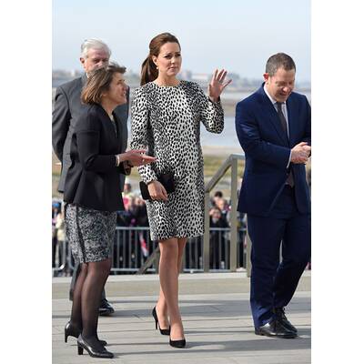 Herzogin Kate: Fleißig vor Babypause