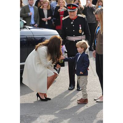 Herzogin Kate besucht das 