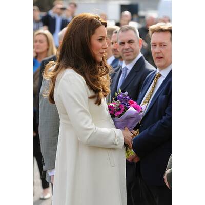 Herzogin Kate besucht das 