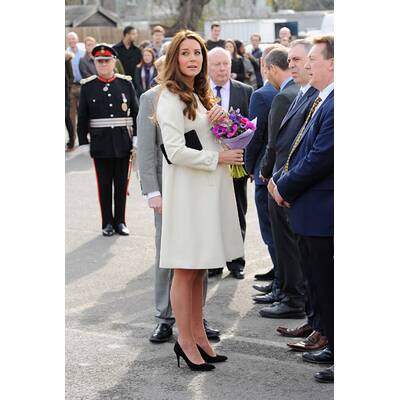 Herzogin Kate besucht das 