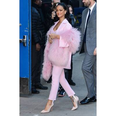 Rihanna: Bizarr ganz in Rosa