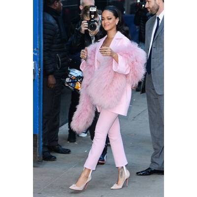 Rihanna: Bizarr ganz in Rosa