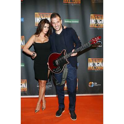 Rafael van der Vaart & Sabia Boulahrouz turteln bei Musical-Premiere