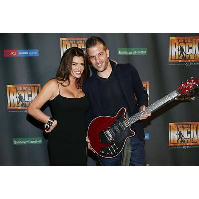 Rafael van der Vaart & Sabia Boulahrouz turteln bei Musical-Premiere