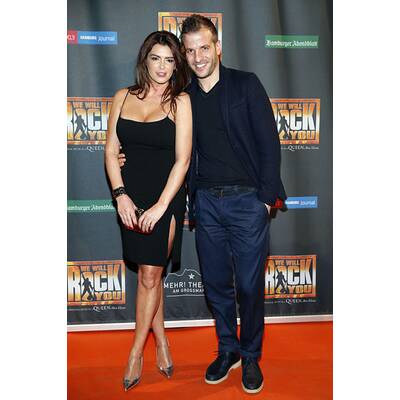 Rafael van der Vaart & Sabia Boulahrouz turteln bei Musical-Premiere