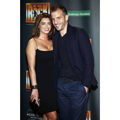 Rafael van der Vaart & Sabia Boulahrouz turteln bei Musical-Premiere