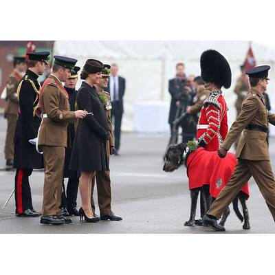 Herzogin Kate & Prinz William bei St. Patrick's Day-Parade