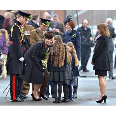 Herzogin Kate & Prinz William bei St. Patrick's Day-Parade