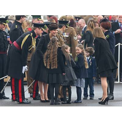 Herzogin Kate & Prinz William bei St. Patrick's Day-Parade