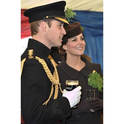 Herzogin Kate & Prinz William bei St. Patrick's Day-Parade