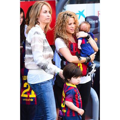 Shakira: Ausflug zum Fußball-Match mit Milan & Baby Sasha