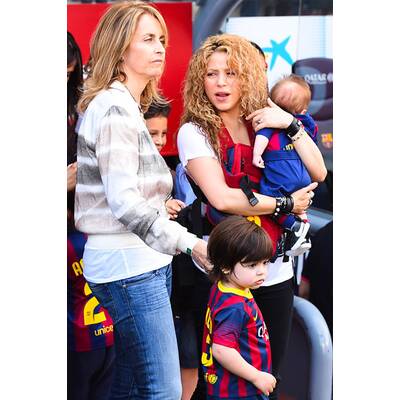 Shakira: Ausflug zum Fußball-Match mit Milan & Baby Sasha
