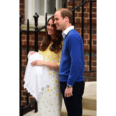 Herzogin Kate & Prinz William zeigen ihre Tochter
