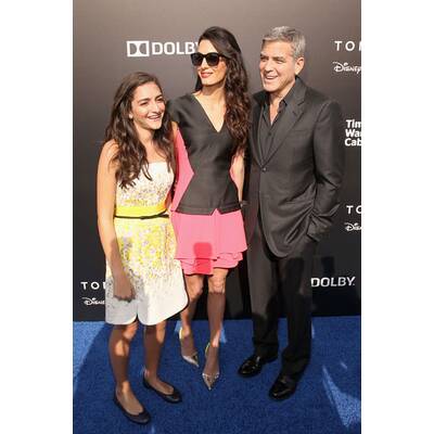George & Amal Clooney bei Filmpremiere