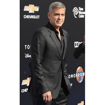 George & Amal Clooney bei Filmpremiere