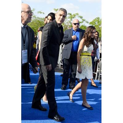 George & Amal Clooney bei Filmpremiere