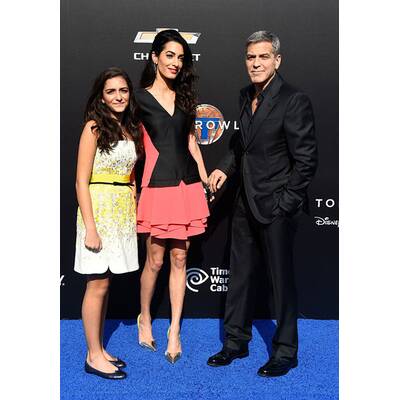 George & Amal Clooney bei Filmpremiere