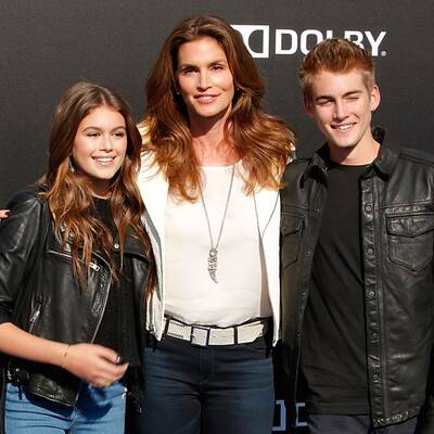 Cindy Crawford: Familienausflug auf den roten Teppich