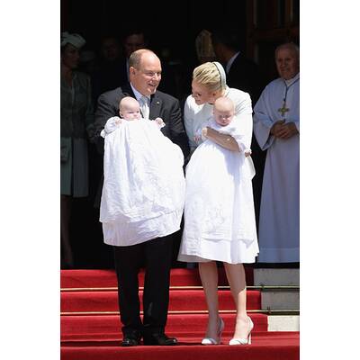 Zwillings-Taufe in Monaco