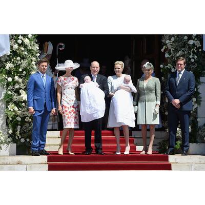 Zwillings-Taufe in Monaco
