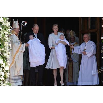 Zwillings-Taufe in Monaco