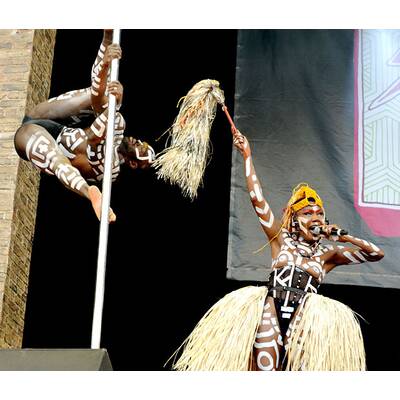 Grace Jones: Nackt-Show mit 67