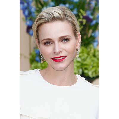 Fürstin Charlène & Albert laden zur Cocktailparty