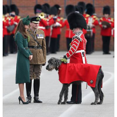 Herzogin Kate & Prinz William bei der St. Patrick's Day Parade