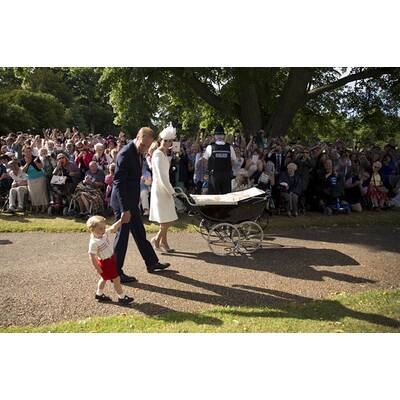 Prinzessin Charlottes Taufe: Alle Bilder