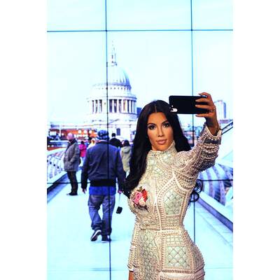 Kim Kardashian: Als Wachsfigur Perfekt getroffen