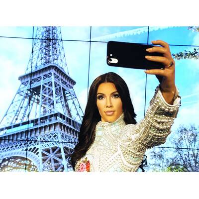 Kim Kardashian: Als Wachsfigur Perfekt getroffen