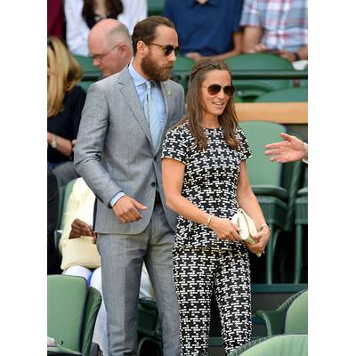 Pippa & James Middleton: Tennis-Fans in Wimbledon