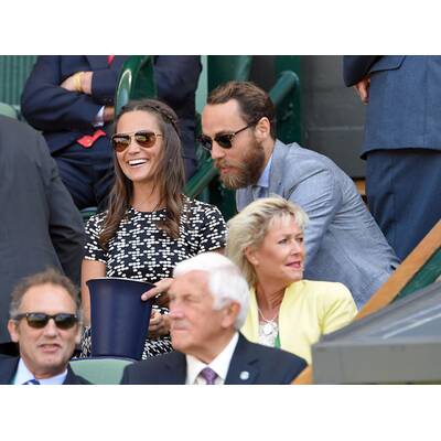 Pippa & James Middleton: Tennis-Fans in Wimbledon