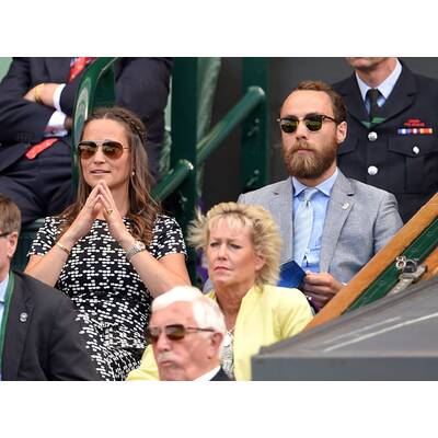 Pippa & James Middleton: Tennis-Fans in Wimbledon