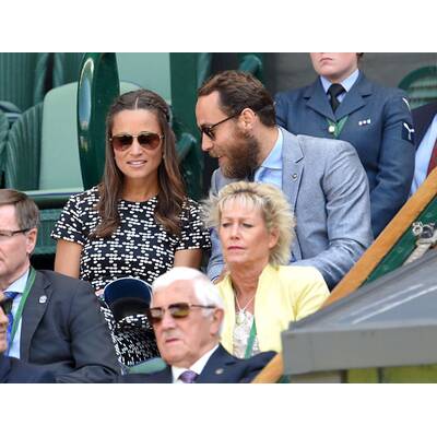 Pippa & James Middleton: Tennis-Fans in Wimbledon