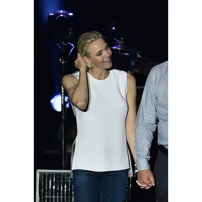 Charlène & Albert feiern mit Robbie Williams