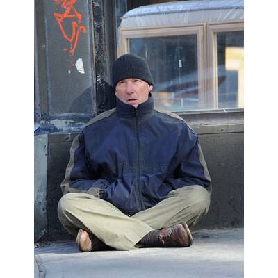 Richard Gere fühlt sich in seine Rolle ein