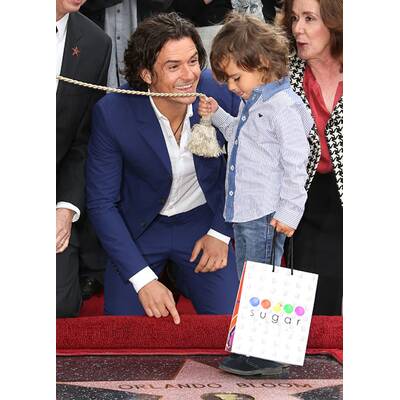 Orlando Bloom: Stern am Hollywood Walk of Fame