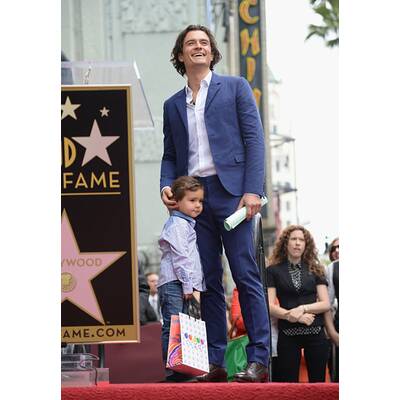 Orlando Bloom: Stern am Hollywood Walk of Fame