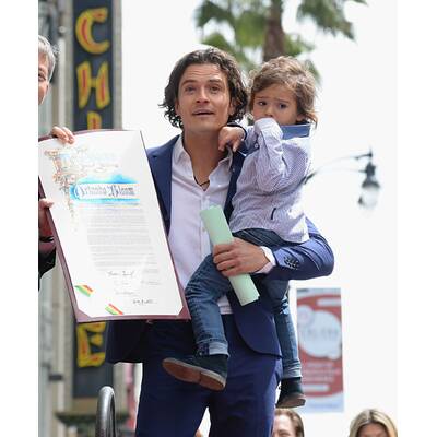 Orlando Bloom: Stern am Hollywood Walk of Fame