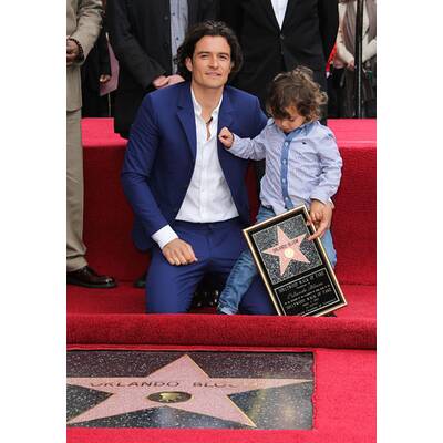 Orlando Bloom: Stern am Hollywood Walk of Fame